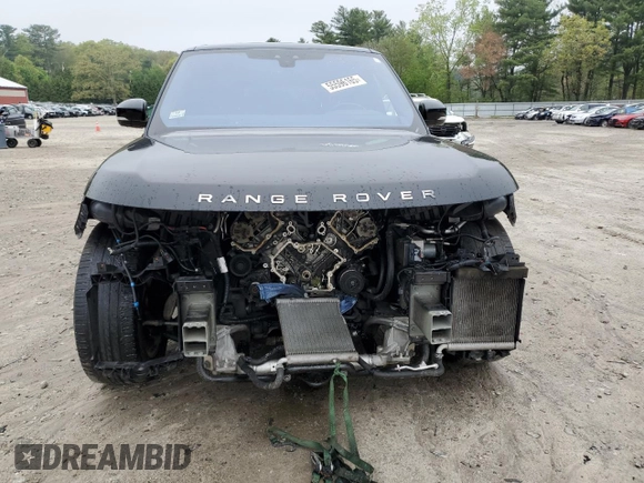 2017 Land Rover Range Rover HSE z VIN SALGS2FV2HA353314, wystawiony jako Copart lot #55596165 z przebiegiem 85 126 mil mil oraz Szkoda całkowita • Salvage title. Historia ofert i sprzedaży dostępna na DreamBid. Obrazek 5.