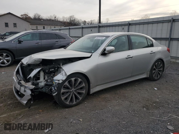 2012 Hyundai Genesis 5.0L R-Spec with VIN KMHGC4DH4CU187894, listed as a Copart auction lot 80225164 with 184,466 mi miles and Salvage Title. Bid and sale history available at carsss.com. Image 1.