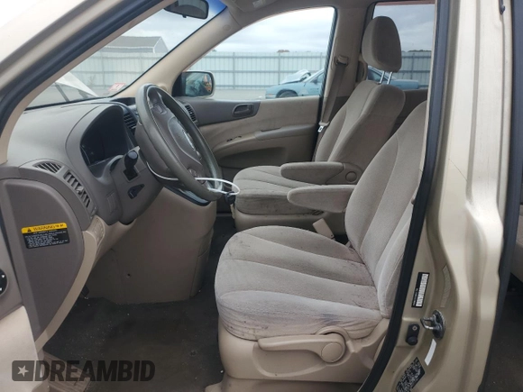 2008 Kia Sedona LX with VIN KNDMB233586217761, listed as a Copart auction lot 77362824 with 145,064 mi miles and Clean Title. Bid and sale history available at carsss.com. Image 7.