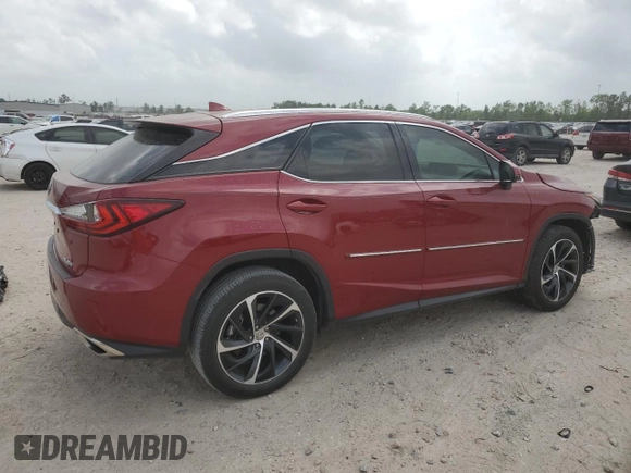 2016 Lexus RX 350 with VIN 2T2BZMCAXGC024764, listed as a Copart auction lot 51911485 with 55,639 mi miles and Salvage Title. Bid and sale history available at DreamBid. Image 3.