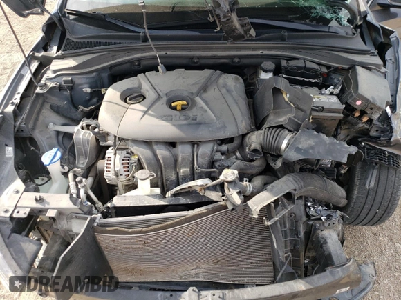 2019 Hyundai Elantra GT with VIN KMHH35LE1KU118547, listed as a Copart auction lot 71058944 with 0 mi miles and Salvage Title. Bid and sale history available at carsss.com. Image 12.