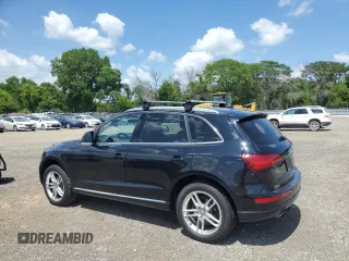 2014 Audi Q5 Premium Plus with VIN WA1LFAFP2EA114549, listed as a Copart auction lot 64859955 with 116,988 mi miles and Clean title. Bid and sale history available at DreamBid. Image 2.