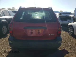 2006 Pontiac Vibe with VIN 5Y2SL658X6Z445819, listed as a Copart auction lot 69831034 with 0 mi miles and Salvage Title. Bid and sale history available at carsss.com. Image 6.
