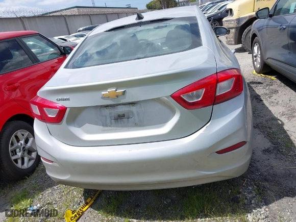 2017 Chevrolet Cruze LS with VIN 1G1BC5SM9H7266013, listed as a IAAI auction lot 41792347 with NaN miles. Bid and sale history available at carsss.com. Image 16.