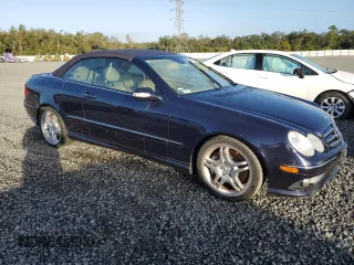 2008 Mercedes-Benz CLK 550 with VIN WDBTK72FX8T095838, listed as a Copart auction lot 78618154 with Not Provided miles and Salvage Title. Bid and sale history available at DreamBid. Image 4.