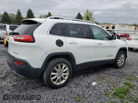 2015 Jeep Cherokee Limited with VIN 1C4PJMDS5FW550816, listed as a Copart auction lot 56068675 with 114,160 mi miles and Clean Title. Bid and sale history available at DreamBid. Image 3.