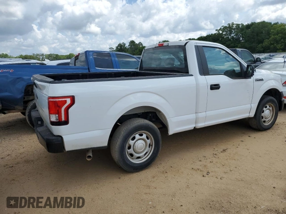 2017 Ford F-150 XL with VIN 1FTMF1C8XHFC03882, listed as a Copart auction lot 52555455 with 85,623 mi miles and Clean Title. Bid and sale history available at carsss.com. Image 3.