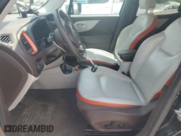 2016 Jeep Renegade Limited with VIN ZACCJBDT5GPC61266, listed as a Copart auction lot 61795035 with 125,784 mi miles and Salvage title. Bid and sale history available at DreamBid. Image 7.
