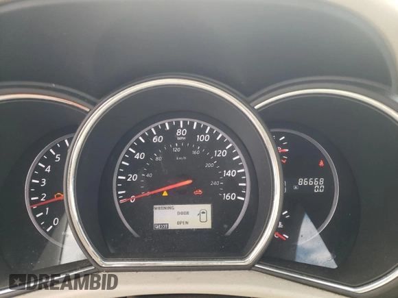 2011 Nissan Murano z VIN JN8AZ1FY8BW001673, wystawiony jako Copart lot #46757285 z przebiegiem 86 668 mil mil oraz Czysty tytuł • Clean title. Historia ofert i sprzedaży dostępna na DreamBid. Obrazek 9.