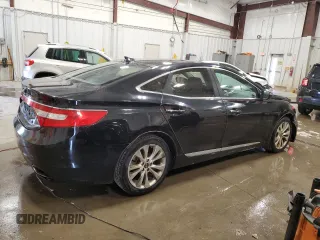 2012 Hyundai Azera with VIN KMHFG4JG2CA126668, listed as a Copart auction lot 55026135 with 135,794 mi miles and Clean Title. Bid and sale history available at carsss.com. Image 3.