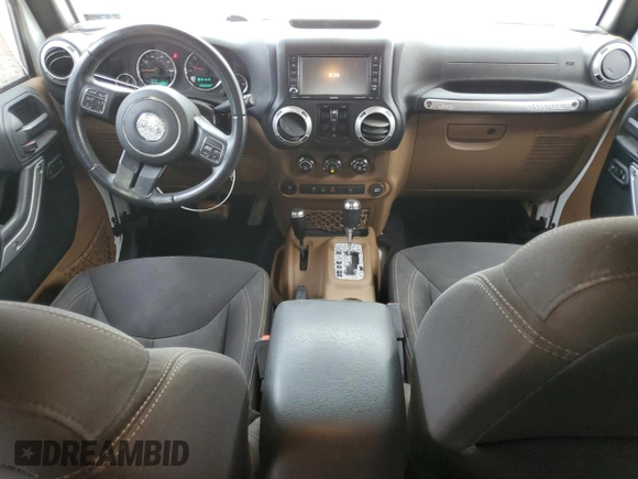 2016 Jeep Wrangler Unlimited Sahara with VIN 1C4BJWEG6GL215468, listed as a Copart auction lot 55512935 with 155,030 mi miles and Salvage title. Bid and sale history available at DreamBid. Image 8.