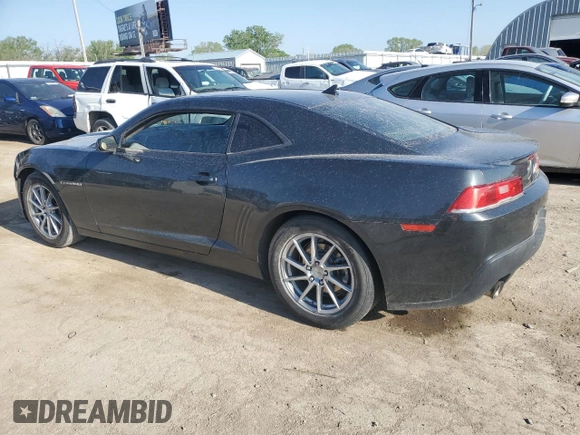 2015 Chevrolet Camaro LS z VIN 2G1FB1E39F9128712, wystawiony jako Copart lot #53454015 z przebiegiem 153 203 mil mil oraz Szkoda całkowita • Salvage title. Historia ofert i sprzedaży dostępna na DreamBid. Obrazek 2.