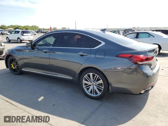 2019 Genesis G80 3.8L with VIN KMHGN4JE1KU290144, listed as a Copart auction lot 67966504 with 54,983 mi miles and Clean Title. Bid and sale history available at DreamBid. Image 2.