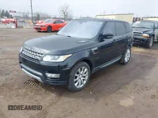 2016 Land Rover Range Rover Sport V6 HSE with VIN SALWR2PFXGA659979, listed as a IAAI auction lot 41822327 with 134,177 mi miles. Bid and sale history available at carsss.com. Image 2.