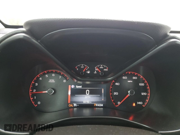 2016 GMC Canyon 4WD SLE with VIN 1GTG6CE34G1388128, listed as a Copart auction lot 41650725 with 93,162 mi miles and Salvage Title. Bid and sale history available at carsss.com. Image 9.