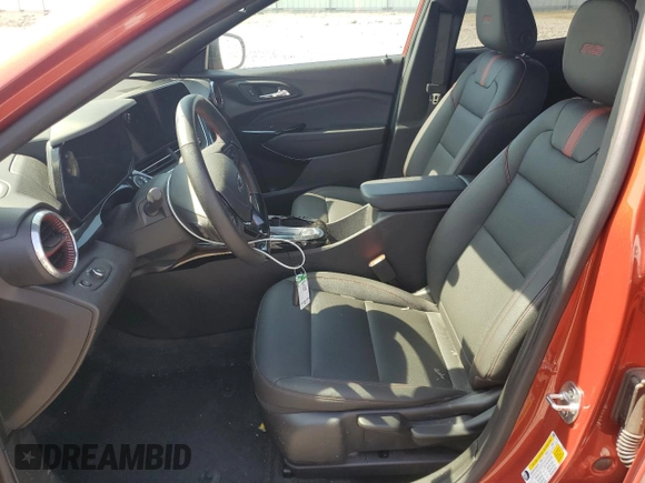 2024 Chevrolet Trax 2RS with VIN KL77LJE22RC226698, listed as a Copart auction lot 50326145 with 5,962 mi miles and Salvage Title. Bid and sale history available at DreamBid. Image 7.