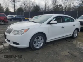 2011 Buick LaCrosse CX with VIN 1G4GA5EC2BF289048, listed as a Copart auction lot 87010444 with 216,536 mi miles and Salvage Title. Bid and sale history available at carsss.com. Image 1.