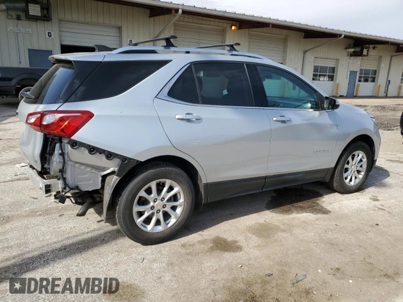 2018 Chevrolet Equinox LT with VIN 2GNAXJEV2J6147902, listed as a Copart auction lot 49732235 with 44,995 mi miles and Clean Title. Bid and sale history available at carsss.com. Image 3.