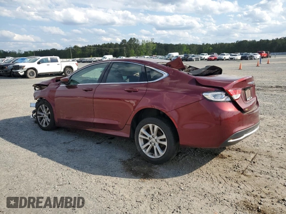 2015 Chrysler 200 Limited z VIN 1C3CCCAB3FN576736, wystawiony jako Copart lot #52708175 z przebiegiem 137 417 mil mil oraz Szkoda całkowita • Salvage title. Historia ofert i sprzedaży dostępna na DreamBid. Obrazek 2.