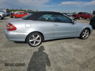 2005 Mercedes-Benz CLK 320 with VIN WDBTK65G65T052026, listed as a Copart auction lot 52526945 with 188,859 mi miles and Salvage Title. Bid and sale history available at DreamBid. Image 3.
