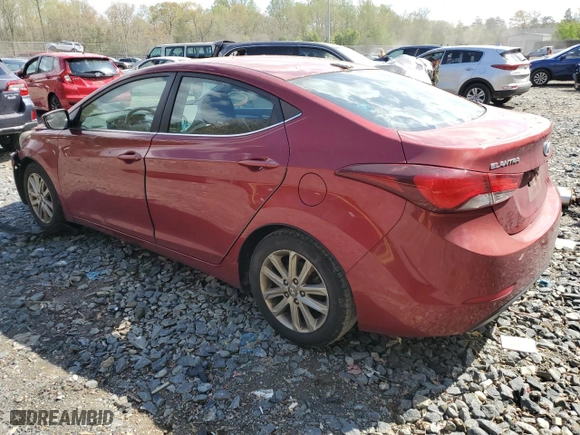 2015 Hyundai Elantra SE with VIN 5NPDH4AE2FH558052, listed as a Copart auction lot 53250095 with 217,444 mi miles and Clean Title. Bid and sale history available at carsss.com. Image 2.