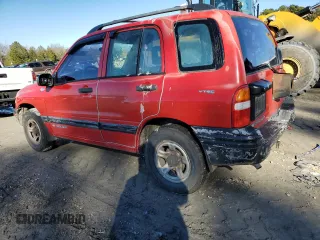 2002 Chevrolet Tracker z VIN 2CNBE13C126918772, wystawiony jako Copart lot #42343685 z przebiegiem Nie podano mil oraz Szkoda całkowita • Salvage title. Historia ofert i sprzedaży dostępna na DreamBid. Obrazek 2.