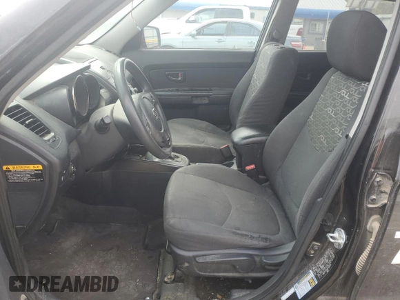 2011 Kia Soul + with VIN KNDJT2A2XB7219419, listed as a Copart auction lot 53239315 with 0 mi miles and Salvage Title. Bid and sale history available at carsss.com. Image 7.