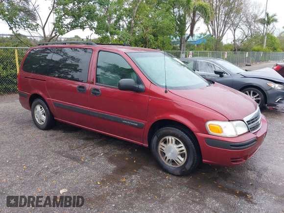 2003 Chevrolet Venture Warner Bros 1SE z VIN 1GNDX13E23D279465, wystawiony jako IAAI lot #41384442 z przebiegiem 124 033 mil mil oraz . Historia ofert i sprzedaży dostępna na DreamBid. Obrazek 1.