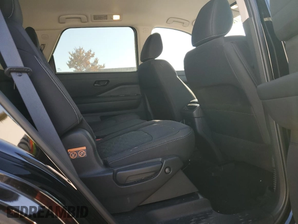 2023 Nissan Pathfinder S with VIN 5N1DR3AC9PC250102, listed as a Copart auction lot 76678834 with 30,525 mi miles and Salvage title. Bid and sale history available at DreamBid. Image 11.