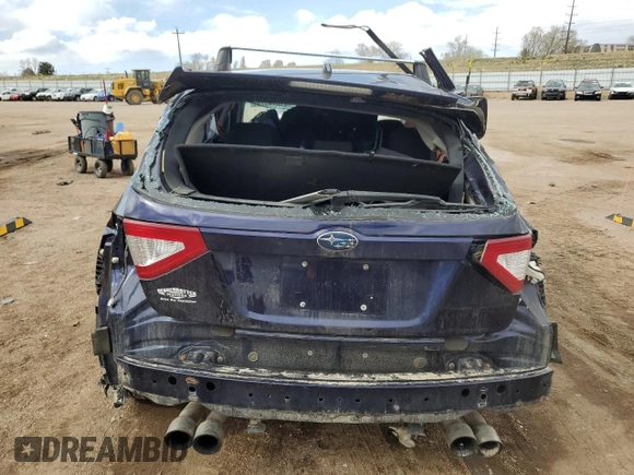 2013 Subaru WRX WRX with VIN JF1GR7E67DG854416, listed as a Copart auction lot 51514375 with Not provided miles and Salvage title. Bid and sale history available at DreamBid. Image 6.