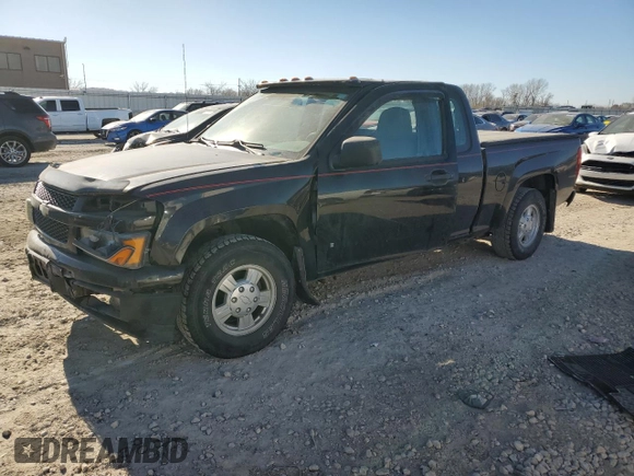 2008 Chevrolet Colorado LS with VIN 1GCCS199288133001, listed as a Copart auction lot 83343624 with 0 mi miles and Salvage Title. Bid and sale history available at carsss.com. Image 1.