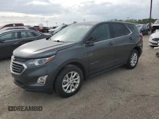 2018 Chevrolet Equinox LT z VIN 2GNAXSEV7J6190296, wystawiony jako Copart lot #54657585 z przebiegiem 96 297 mil mil oraz Szkody całkowita. Historia ofert i sprzedaży dostępna na DreamBid. Obrazek 1.