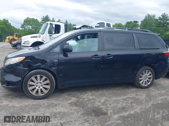 2017 Toyota Sienna LE with VIN 5TDJZ3DC5HS160965, listed as a IAAI auction lot 42310690 with 142,274 mi miles and . Bid and sale history available at DreamBid. Image 14.