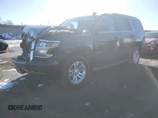 2016 Chevrolet Tahoe LT with VIN 1GNSKBKC4GR197256, listed as a Copart auction lot 45010255 with 140,498 mi miles and Salvage title. Bid and sale history available at DreamBid. Image 1.