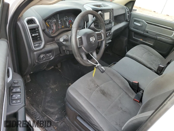 2019 Ram 2500 Big Horn with VIN 3C6UR5JL5KG649196, listed as a Copart auction lot 42305875 with 128,105 mi miles and Salvage Title. Bid and sale history available at carsss.com. Image 8.