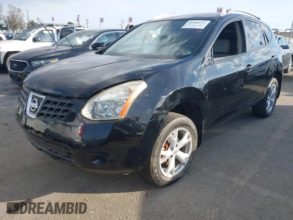 2009 Nissan Rogue S with VIN JN8AS58VX9W193039, listed as a IAAI auction lot 41556451 with 132,814 mi miles and . Bid and sale history available at DreamBid. Image 2.