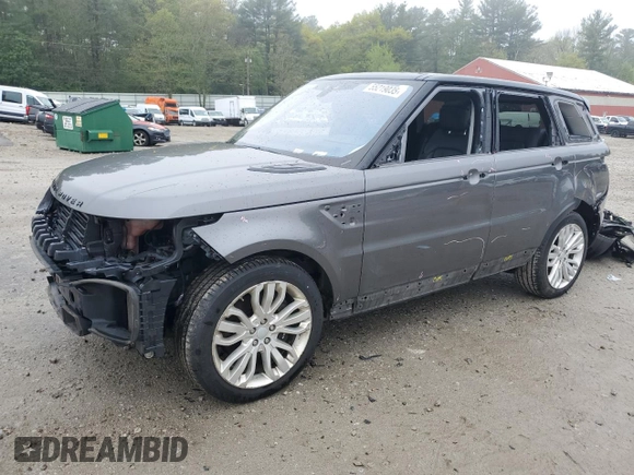 2019 Land Rover Range Rover Sport HSE Dynamic with VIN SALWV2SV5KA847618, listed as a Copart auction lot 55219035 with 111,074 mi miles and Salvage Title. Bid and sale history available at DreamBid. Image 1.