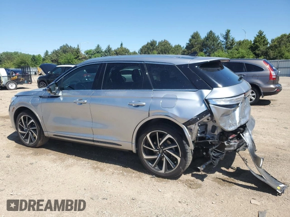 2024 Lincoln Corsair Grand Touring z VIN 5LMTJ5DZ7RUL08944, wystawiony jako Copart lot #58051165 z przebiegiem 15 013 mil mil oraz Szkoda całkowita • Salvage title. Historia ofert i sprzedaży dostępna na DreamBid. Obrazek 2.