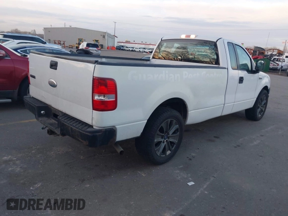 2007 Ford F-150 XL with VIN 1FTRF12W77KC18979, listed as a IAAI auction lot 41698981 with 114,271 mi miles. Bid and sale history available at carsss.com. Image 4.