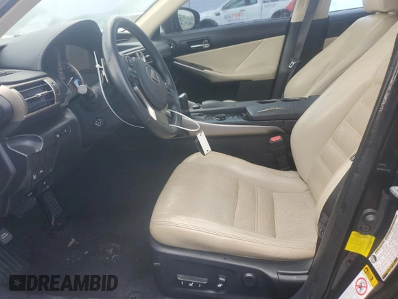 2014 Lexus IS 350 with VIN JTHBE1D27E5002011, listed as a Copart auction lot 55762765 with 105,063 mi miles and Clean title. Bid and sale history available at DreamBid. Image 7.