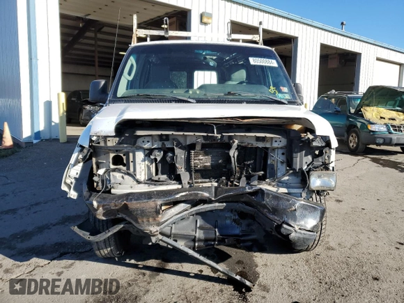 2010 Ford Econoline Cargo Commercial with VIN 1FTNS2EWXADA37043, listed as a Copart auction lot 80500884 with 222,181 mi miles and Salvage Title. Bid and sale history available at carsss.com. Image 5.