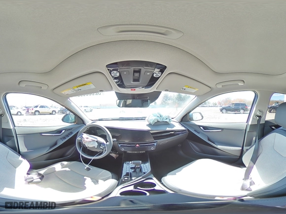 2025 Kia Niro SX Touring with VIN KNDCT3LEXS5235850, listed as a Copart auction lot 52300695 with 1,980 mi miles and Salvage Title. Bid and sale history available at carsss.com. Image 14.