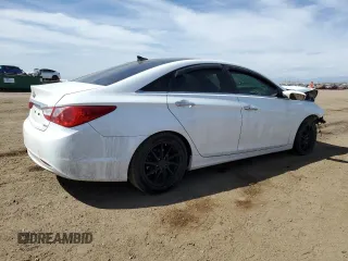 2013 Hyundai Sonata Limited with VIN 5NPEC4AC6DH542807, listed as a Copart auction lot 54093765 with 122,566 mi miles and Salvage title. Bid and sale history available at DreamBid. Image 3.