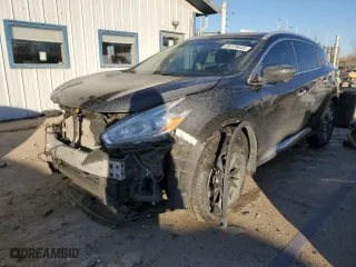 2017 Nissan Murano SV with VIN 5N1AZ2MG6HN167468, listed as a Copart auction lot 88725645 with 86,411 mi miles and Salvage Title. Bid and sale history available at carsss.com. Image 1.