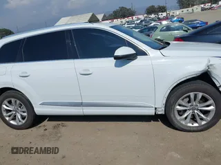 2019 Audi Q7 Premium with VIN WA1AAAF74KD004991, listed as a IAAI auction lot 42180183 with 53,188 mi miles and . Bid and sale history available at DreamBid. Image 14.