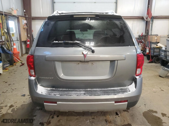 2006 Pontiac Torrent with VIN 2CKDL63F266179260, listed as a Copart auction lot 45666445 with 278,113 mi miles and Salvage Title. Bid and sale history available at carsss.com. Image 6.