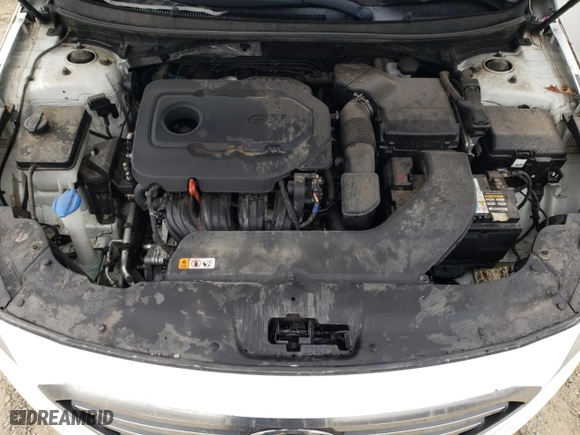 2017 Hyundai Sonata 2.4L with VIN 5NPE24AF1HH583896, listed as a Copart auction lot 48789575 with 127,197 mi miles and Salvage Title. Bid and sale history available at carsss.com. Image 11.