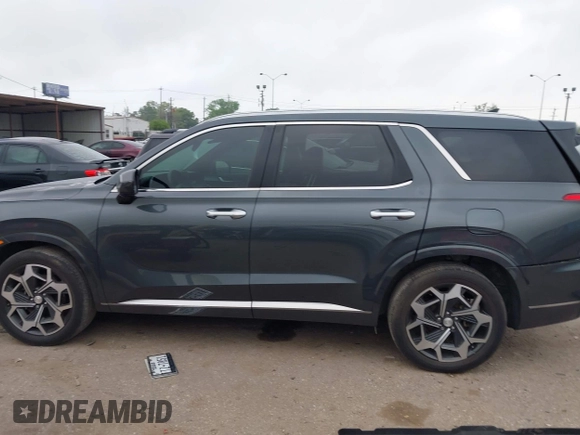 2022 Hyundai Palisade Calligraphy z VIN KM8R74HE1NU401191, wystawiony jako IAAI lot #41914554 z przebiegiem 64 205 mil mil oraz . Historia ofert i sprzedaży dostępna na DreamBid. Obrazek 15.