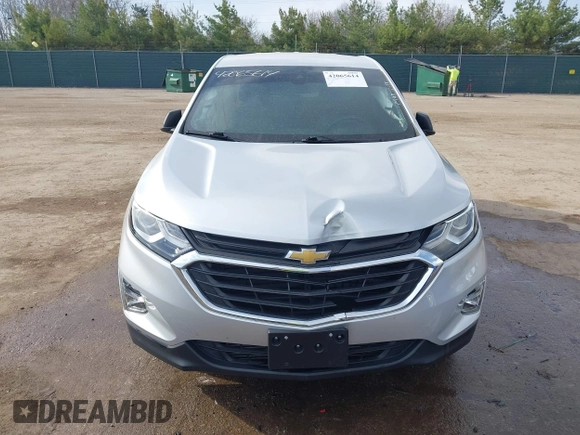 2021 Chevrolet Equinox LS with VIN 3GNAXHEV0MS138663, listed as a IAAI auction lot 42065614 with 18,081 mi miles and . Bid and sale history available at DreamBid. Image 13.