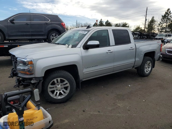 2017 Chevrolet Silverado 1500 LT with VIN 3GCUKREC7HG490382, listed as a Copart auction lot 85544354 with 112,861 mi miles and Salvage Title. Bid and sale history available at carsss.com. Image 1.